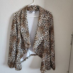 Ups N Down Cheetah Print Jacket/Coat